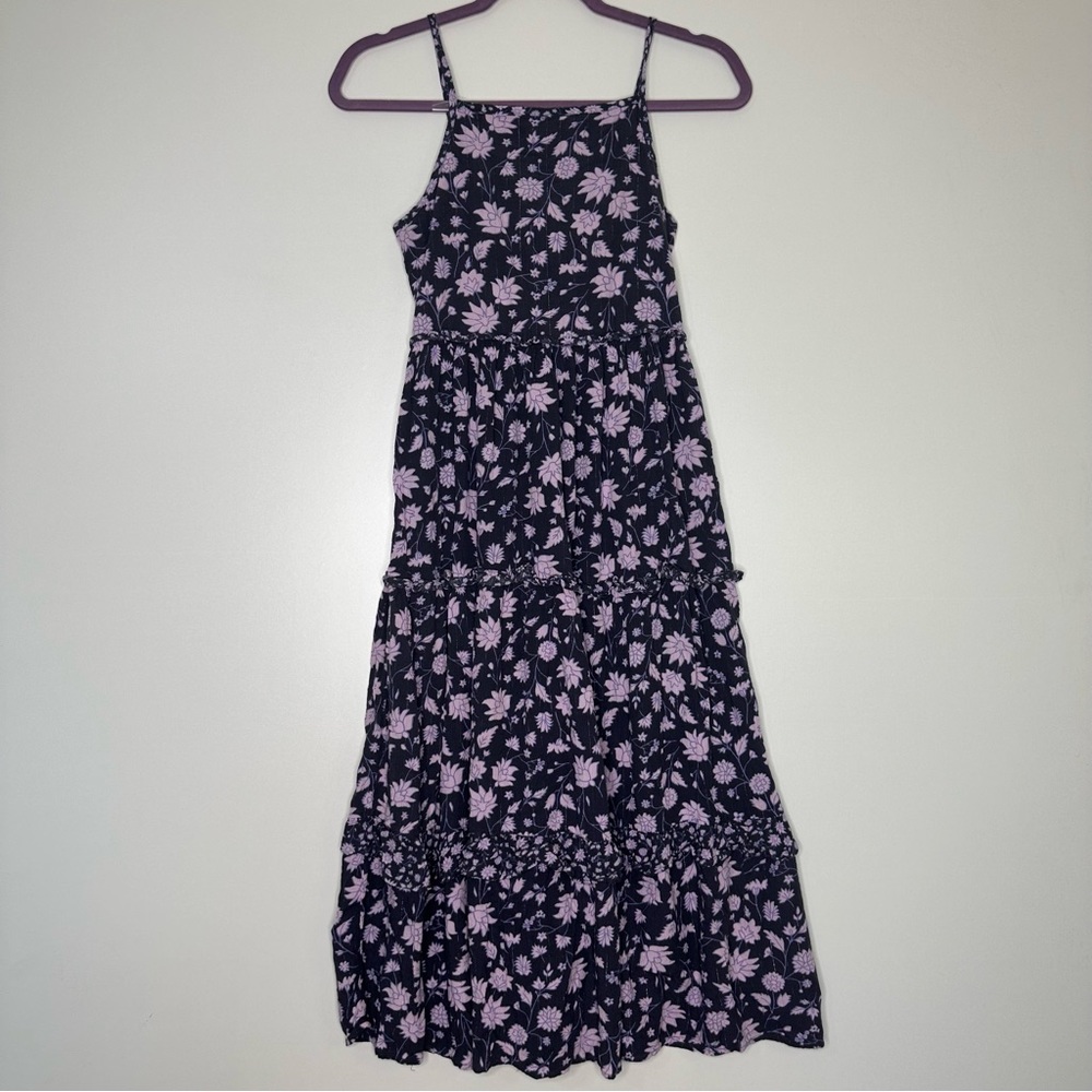 Cat & Jack purple floral sundress L10/12 - Picture 14 of 14